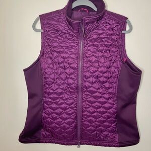 L.L. Bean Deep Purple Quilted Vest